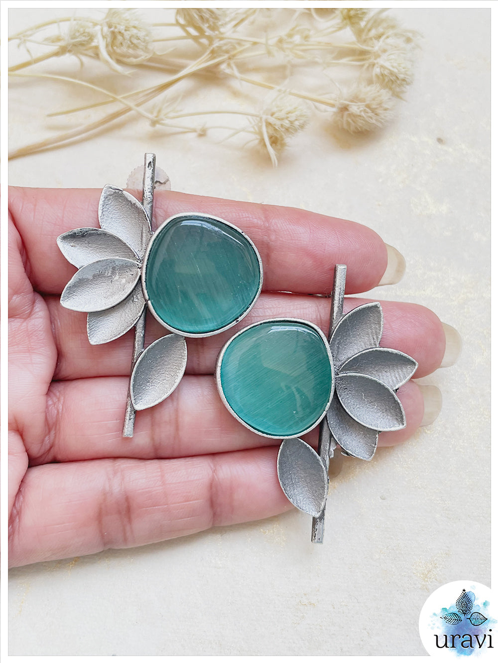 Bel Buta - Silver Look Alike Stud Earring