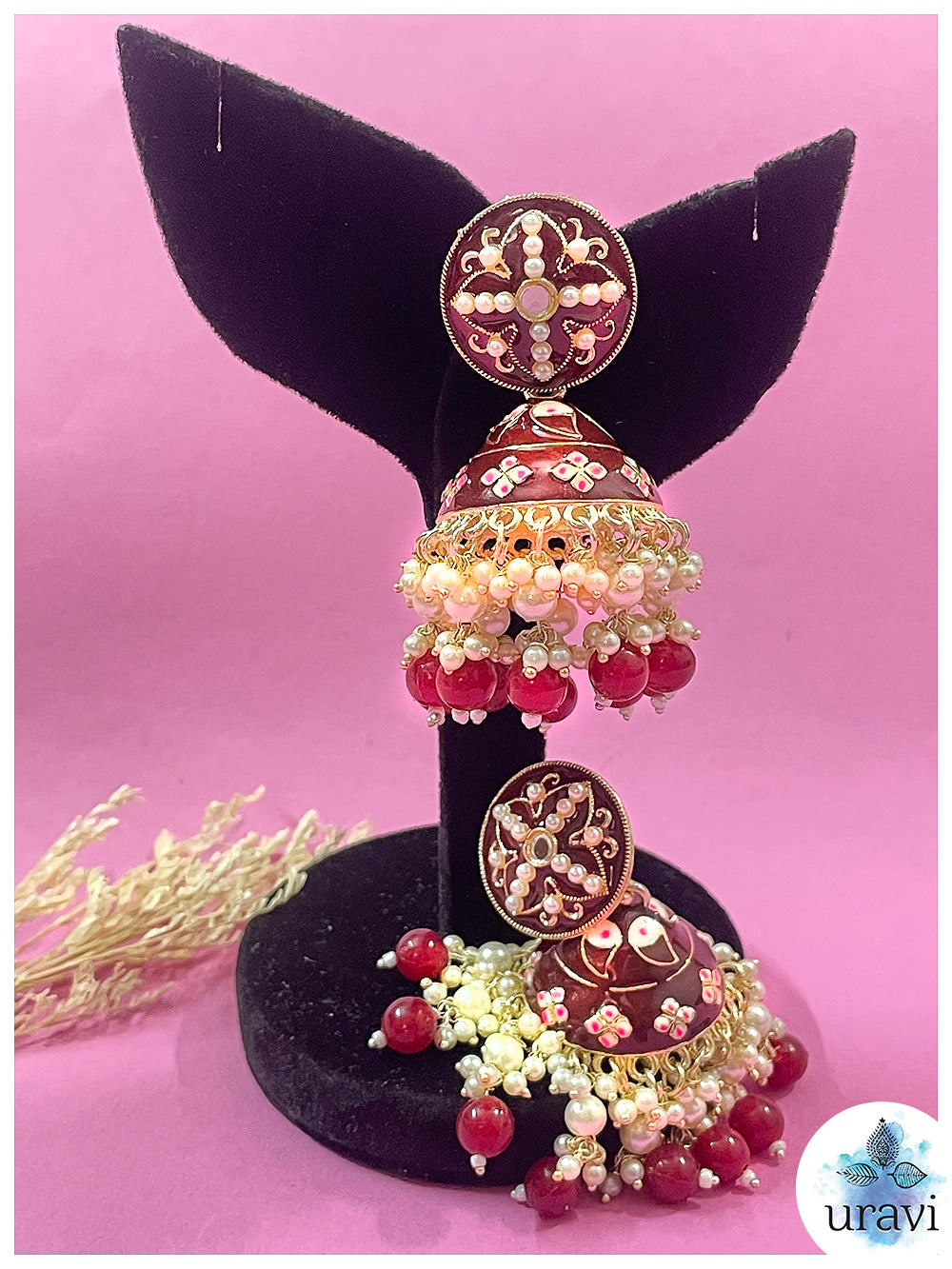 Nargis - Bollywood Style Jhumka Earrings