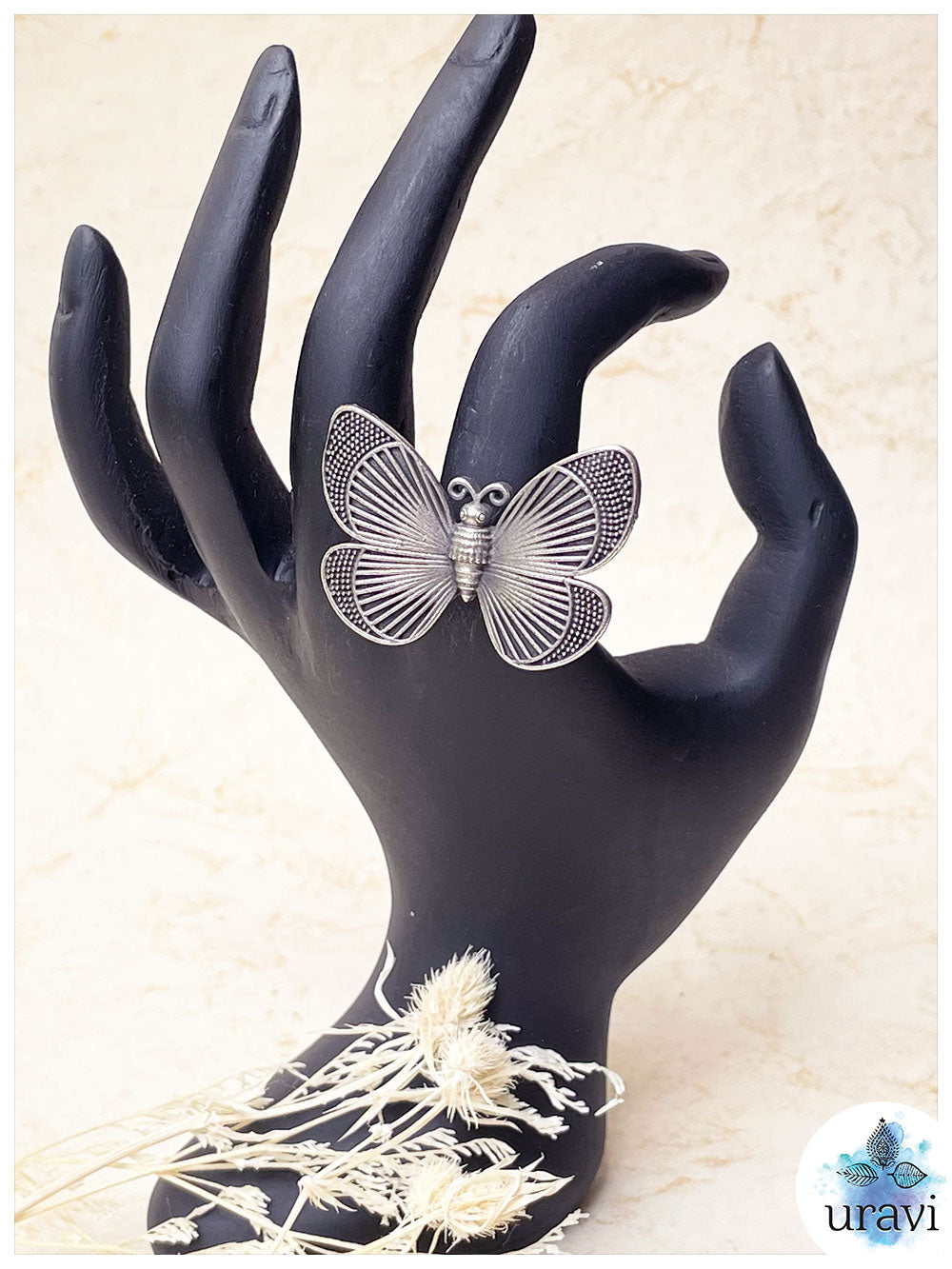 Oye Titli Silver Replica Ring