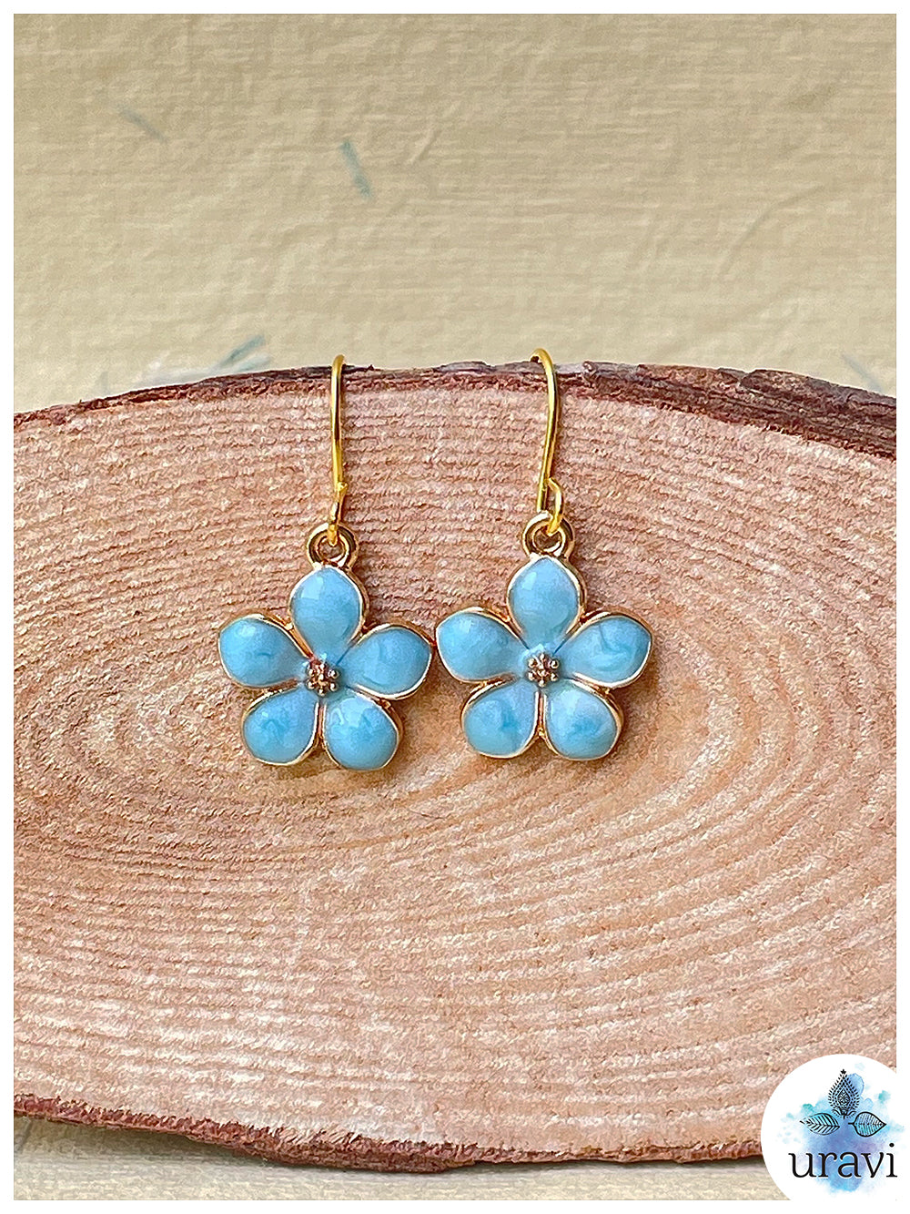 Charm Petals - Floral Small Dangler Earrings