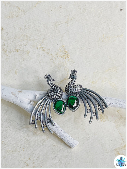 MorDhun - Sliver Look Alike Dangler Earring