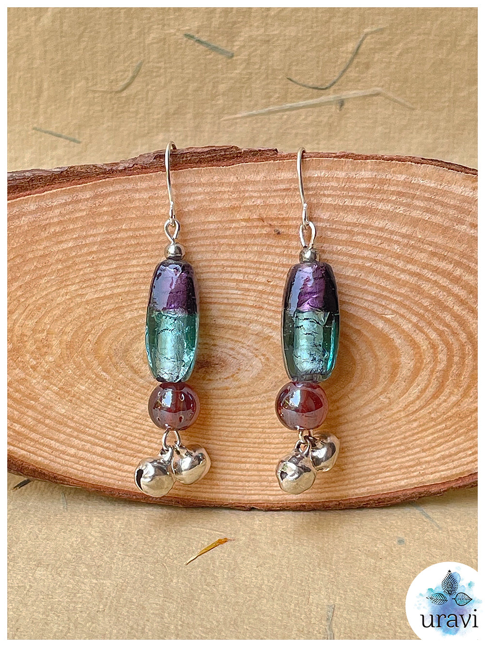 CandyGleam - Handcrafted Glass Beaded Earrings