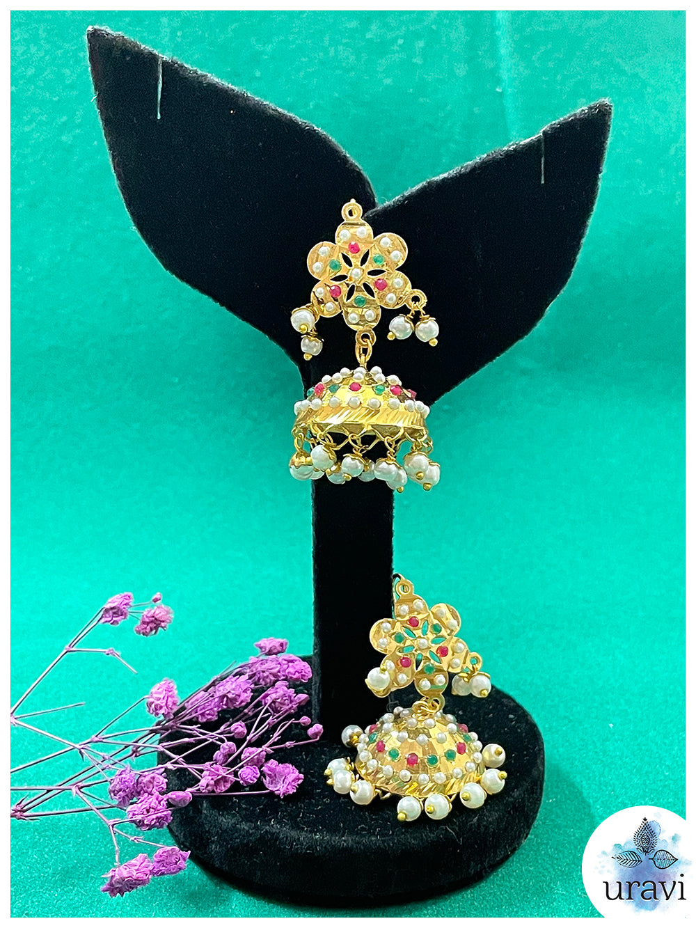 Kiara - Bollywood Style Jhumka Earrings