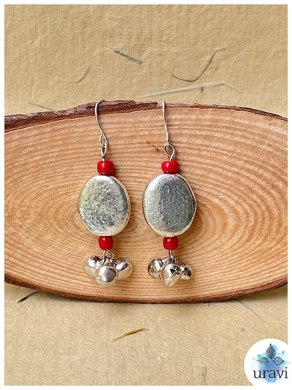 GlitterGaze - Handcrafted Glass Beaded Earrings