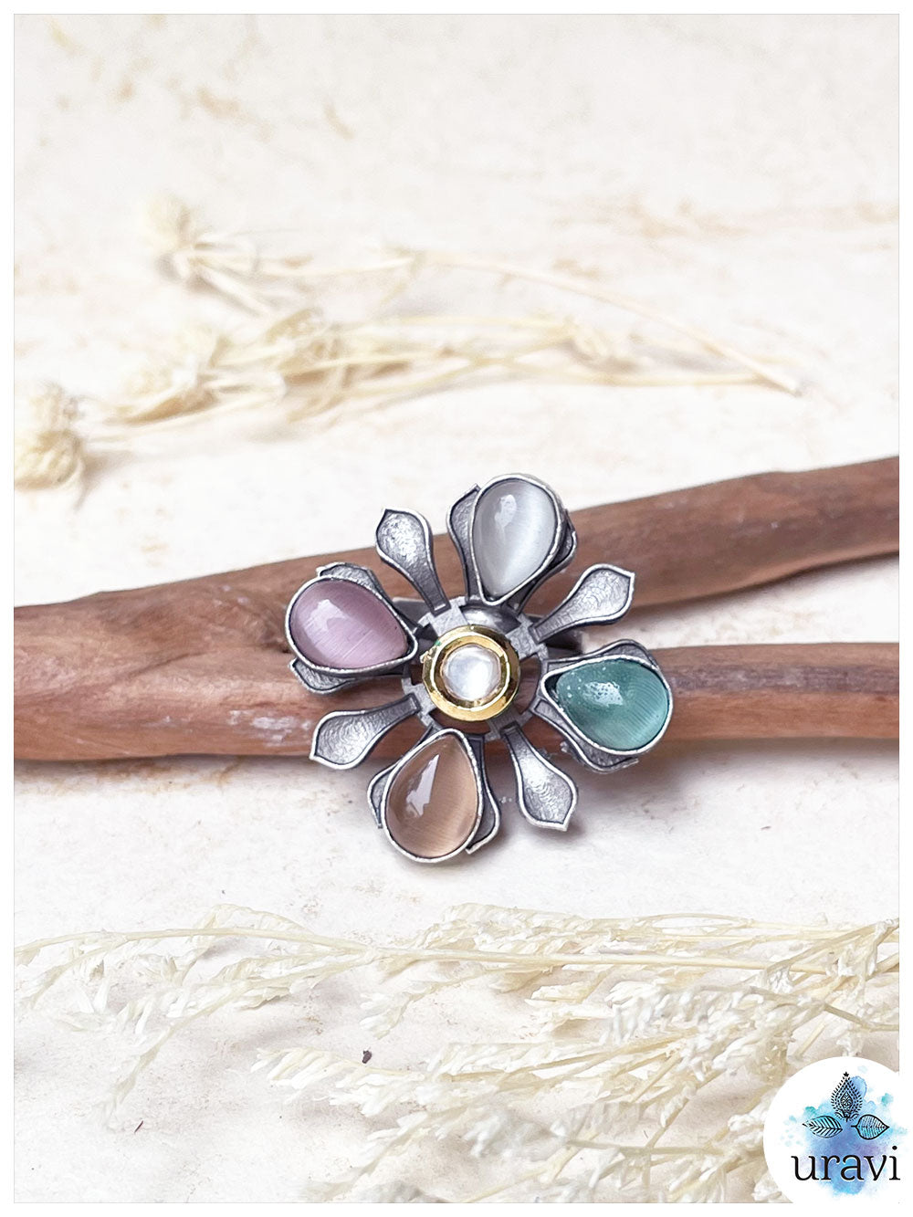 Reeva Silver Replica Ring