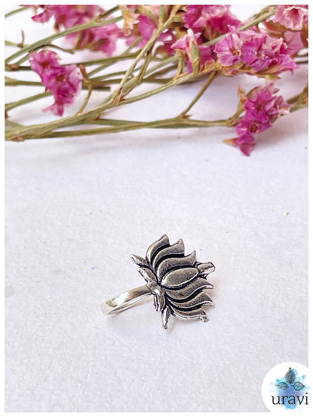 LotusBloom – a captivating non-piercing Nose Pin