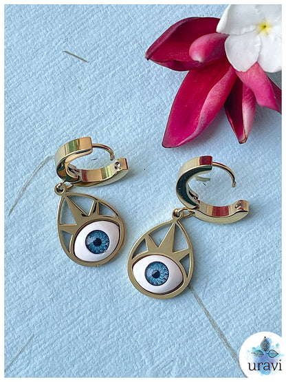 Princess Anti-Tarnish Small Dangler Earrings