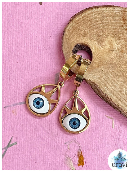 Princess Anti-Tarnish Small Dangler Earrings