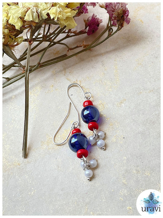 SparklePop - Handcrafted Glass Beaded Earrings