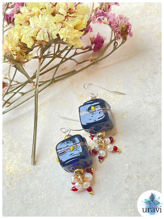 PixieDust - Handcrafted Glass Beaded Earrings