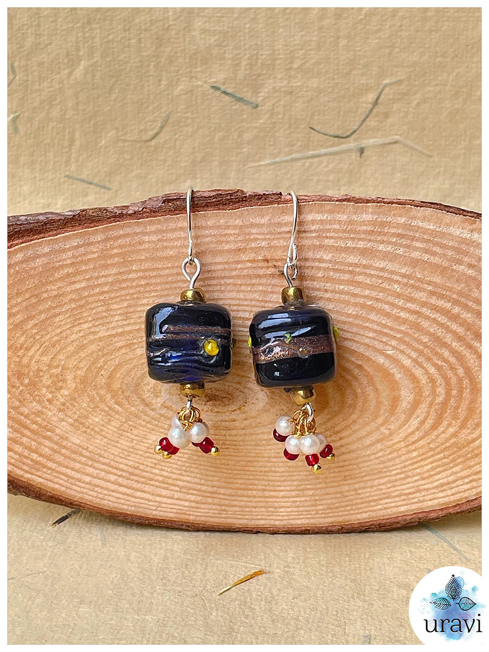 PixieDust - Handcrafted Glass Beaded Earrings