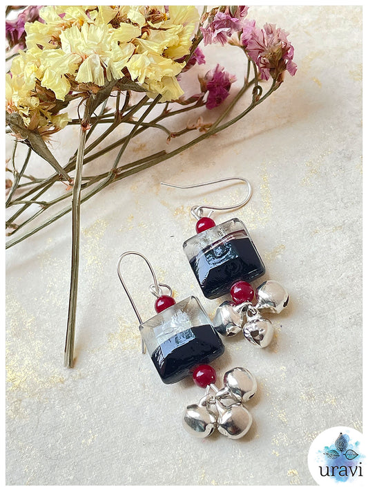 TwinkleTales - Handcrafted Glass Beaded Earrings