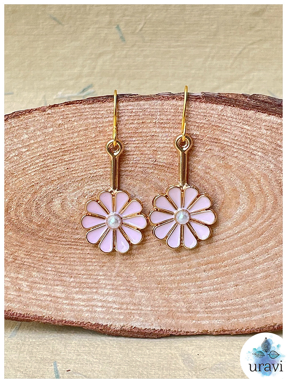 Petal Bliss Floral Small Dangler Earrings