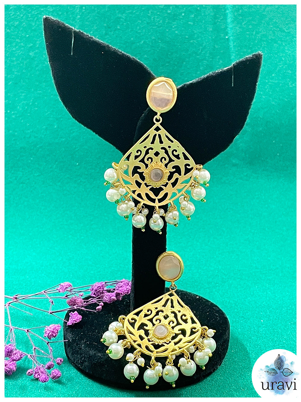 Raj Rani - Bollywood Style Dangler Earrings