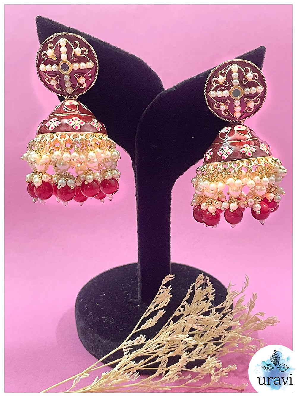 Nargis - Bollywood Style Jhumka Earrings