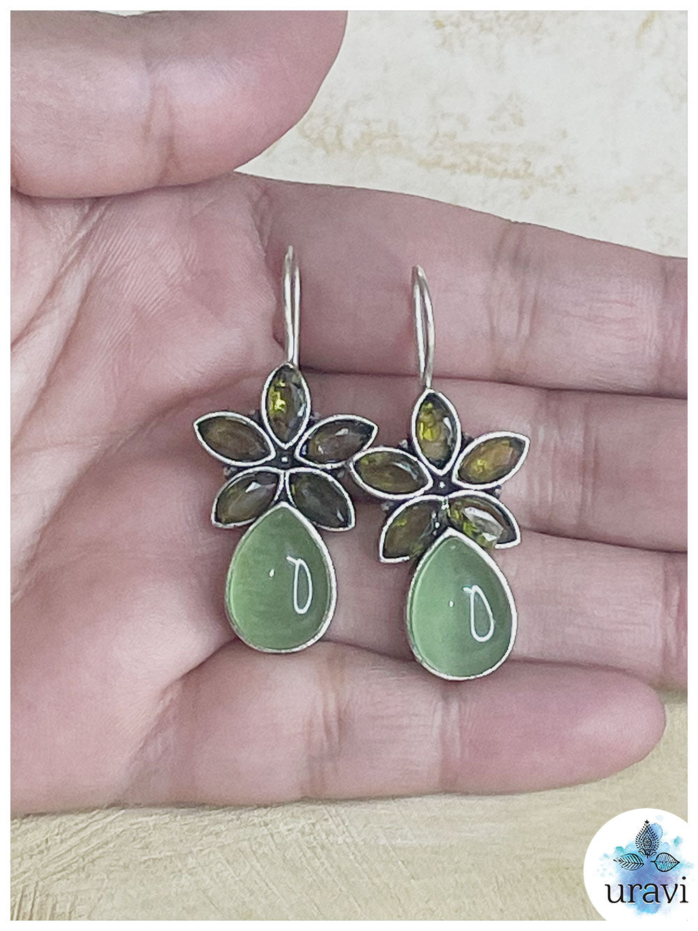 Boond - Silver Look-Alike Dangler Earrings