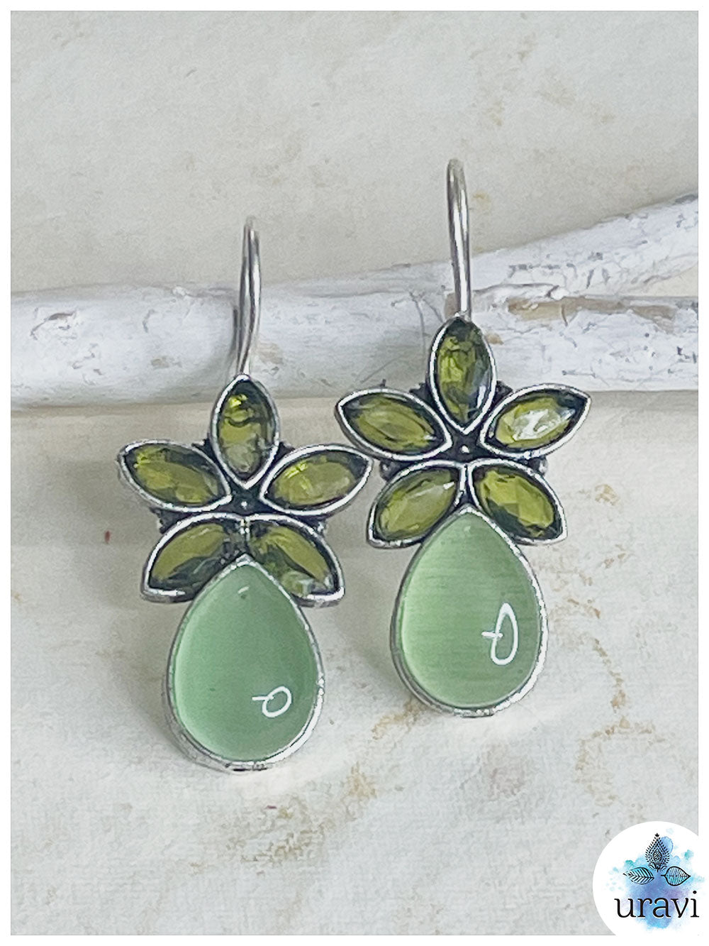 Boond - Silver Look-Alike Dangler Earrings