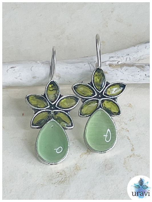 Boond - Silver Look-Alike Dangler Earrings