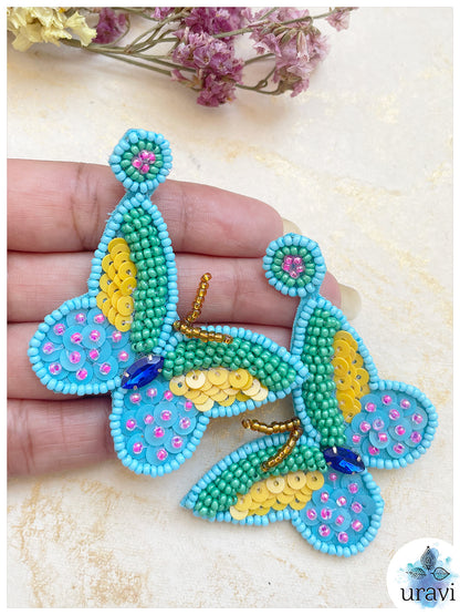 Oye Titli Beaded Handmade Earring