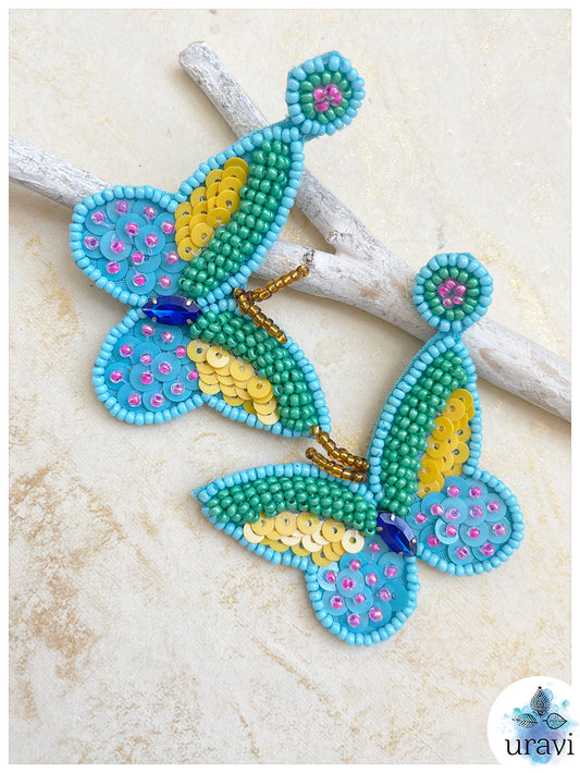 Oye Titli Beaded Handmade Earring