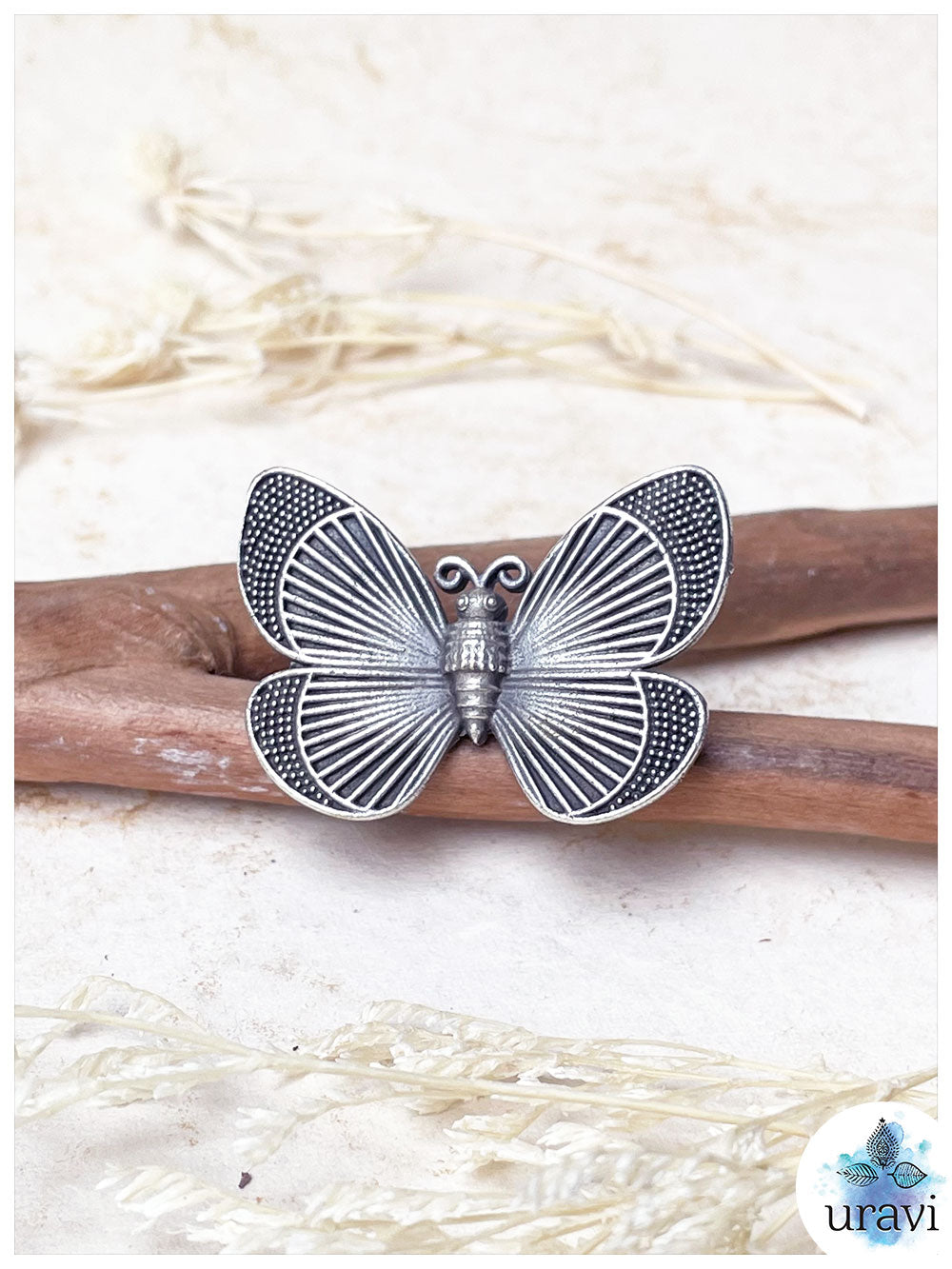 Oye Titli Silver Replica Ring