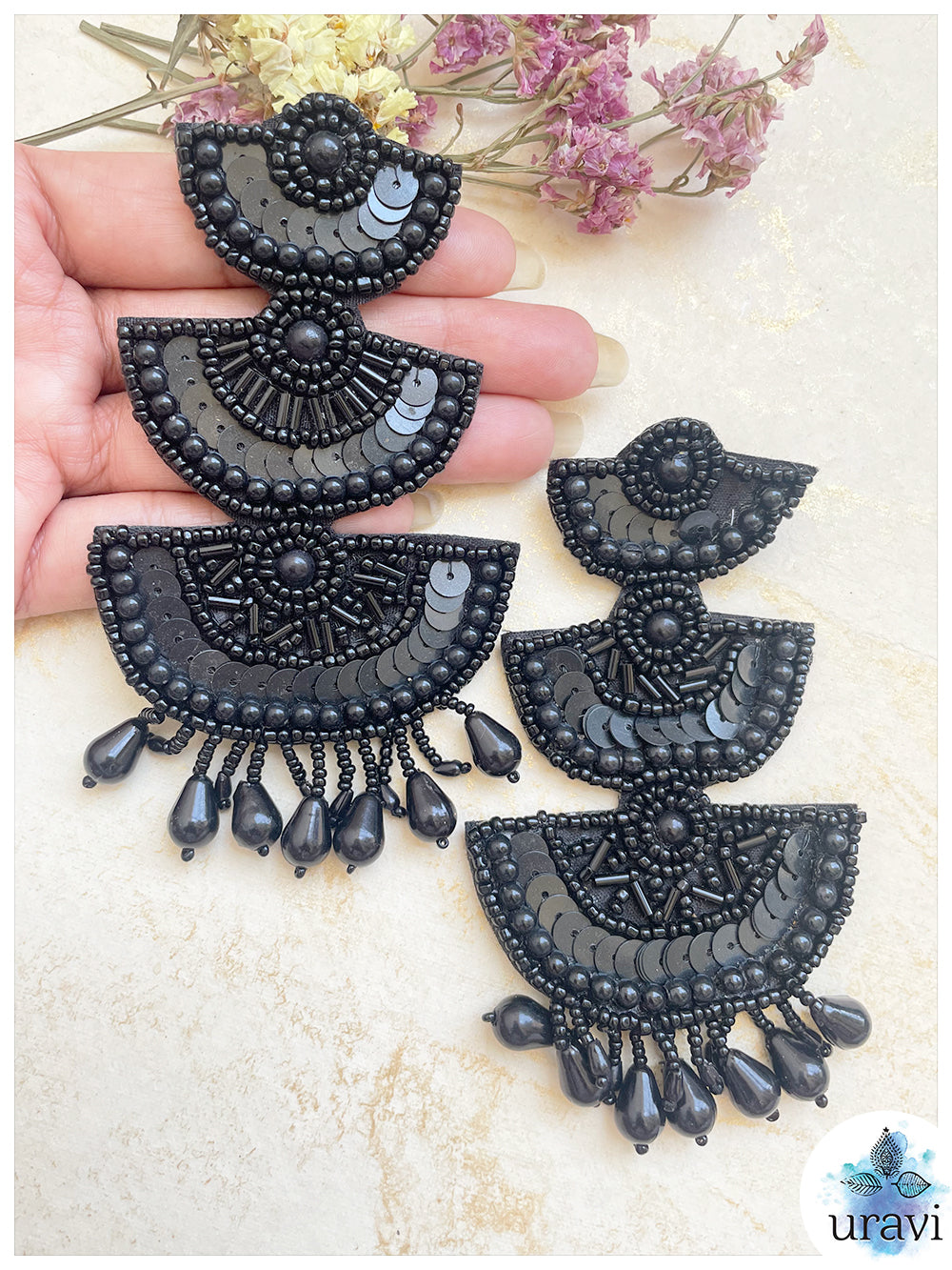 Jhoomer Beaded Handmade  Earrings