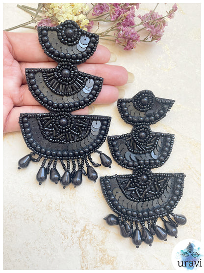 Jhoomer Beaded Handmade  Earrings