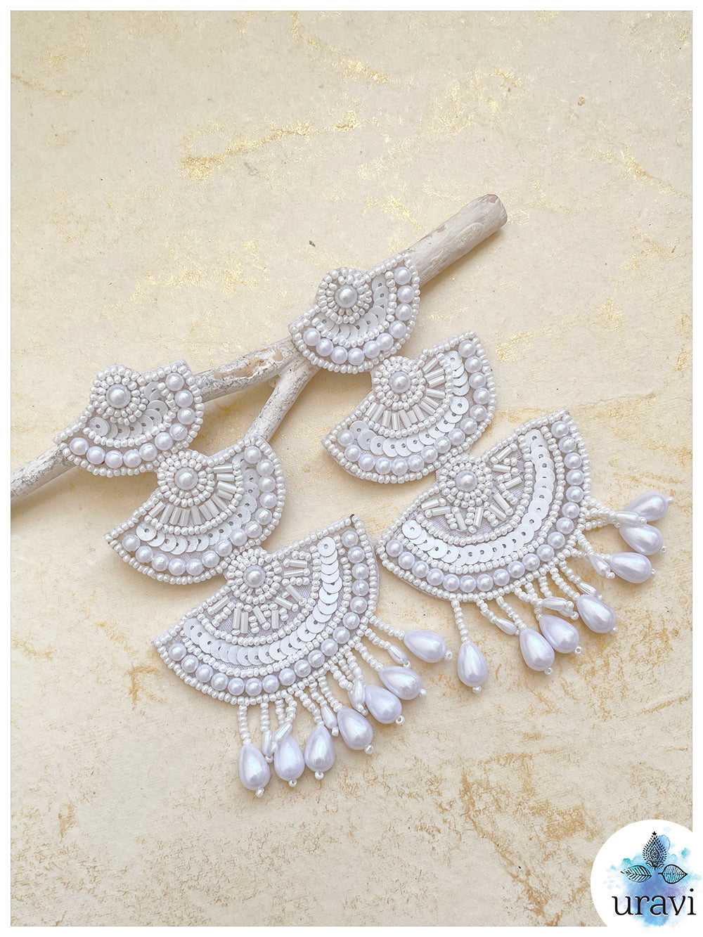 Jhoomer Beaded Handmade  Earrings