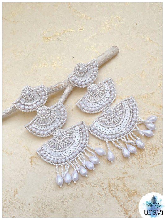 Jhoomer Beaded Handmade  Earrings