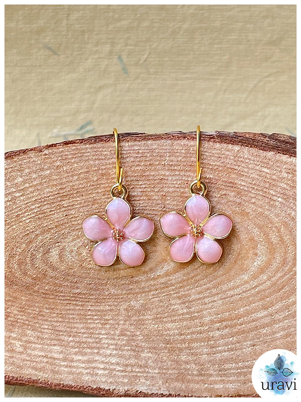 Charm Petals - Floral Small Dangler Earrings