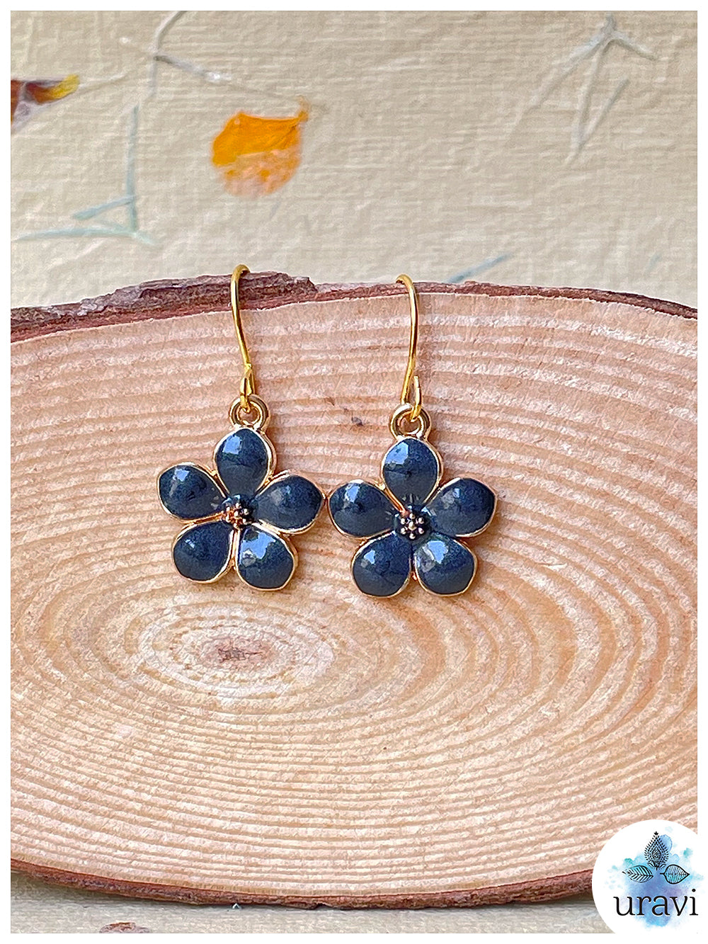 Charm Petals - Floral Small Dangler Earrings