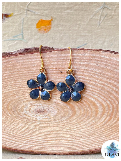 Charm Petals - Floral Small Dangler Earrings