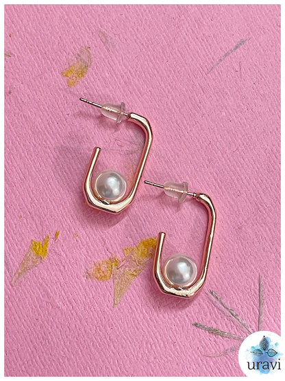 Pearl Drops Anti-Tarnish Earrings