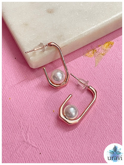 Pearl Drops Anti-Tarnish Earrings