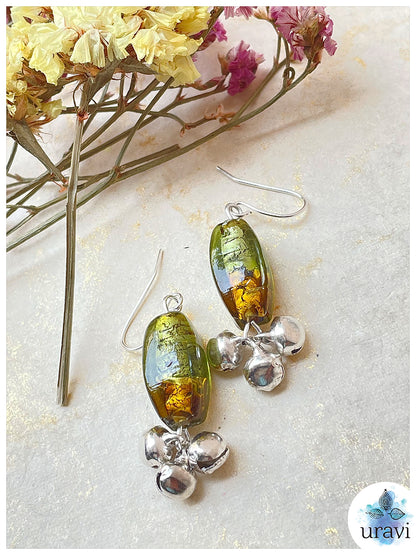 Starlet - Handcrafted Glass Beaded Earrings