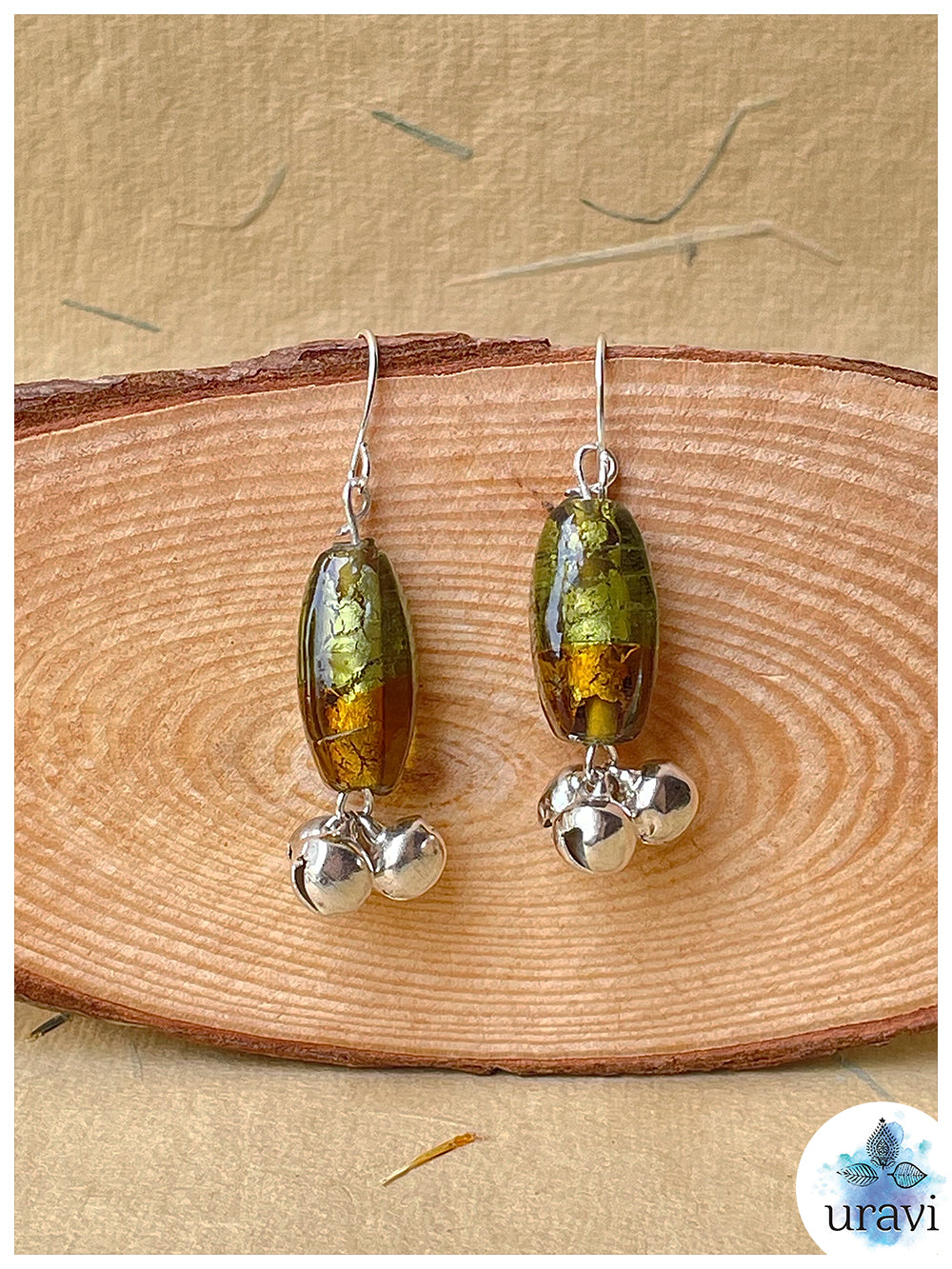 Starlet - Handcrafted Glass Beaded Earrings