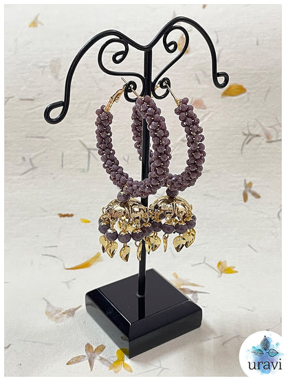 Tashan Bollywood Style Long Dangler Earrings