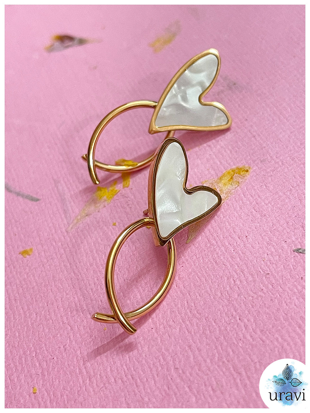 Omesha Anti-Tarnish Stud Earrings