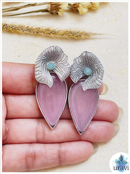 Kamal Patra - Silver Look Alike Stud Earring