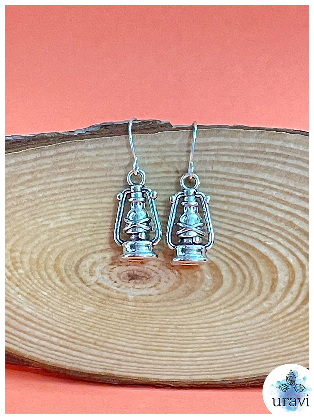 Silver Lantern - Charm Small Dangler Earrings