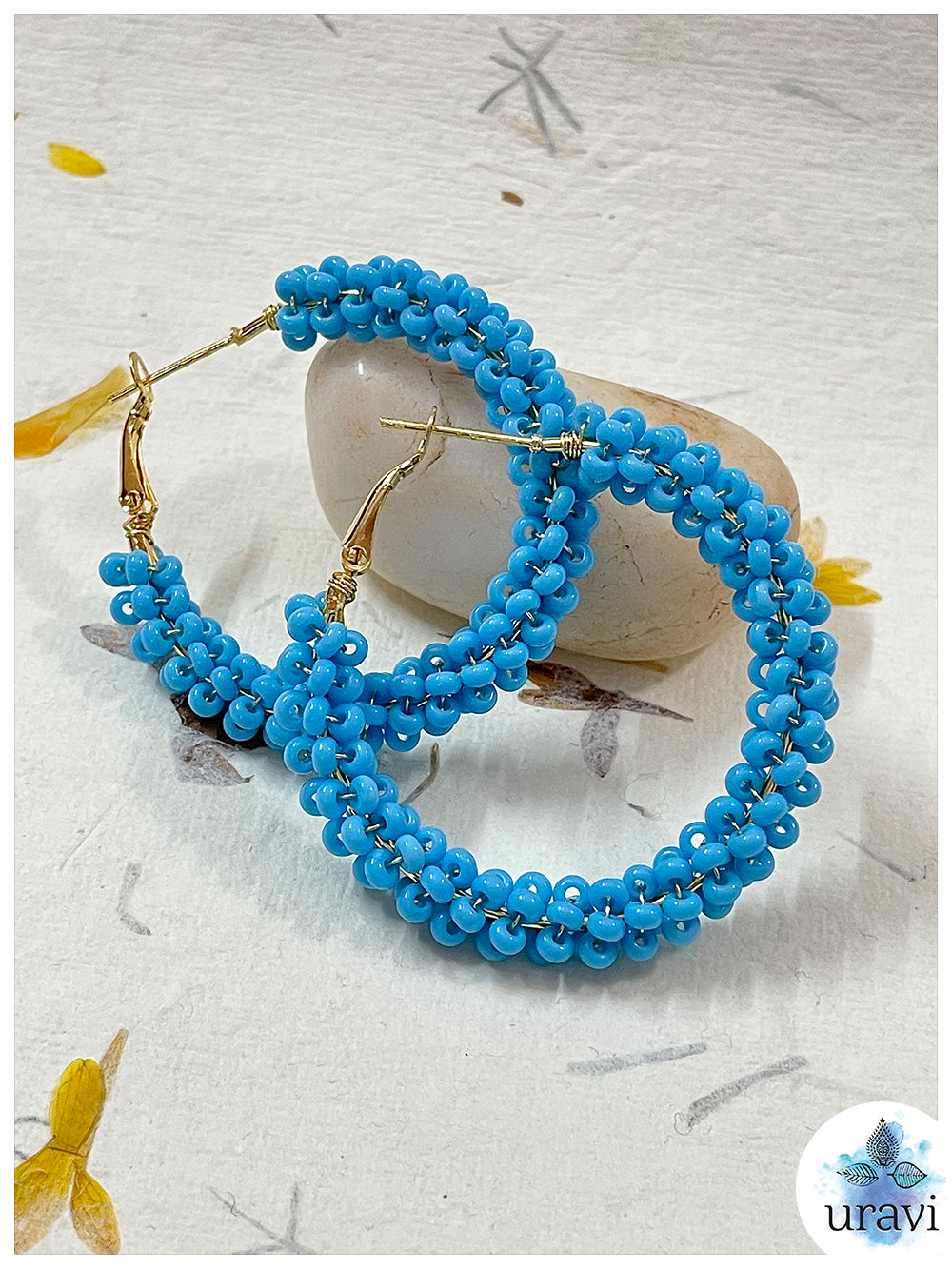 Phulkari Bollywood Style Long Dangler Earrings