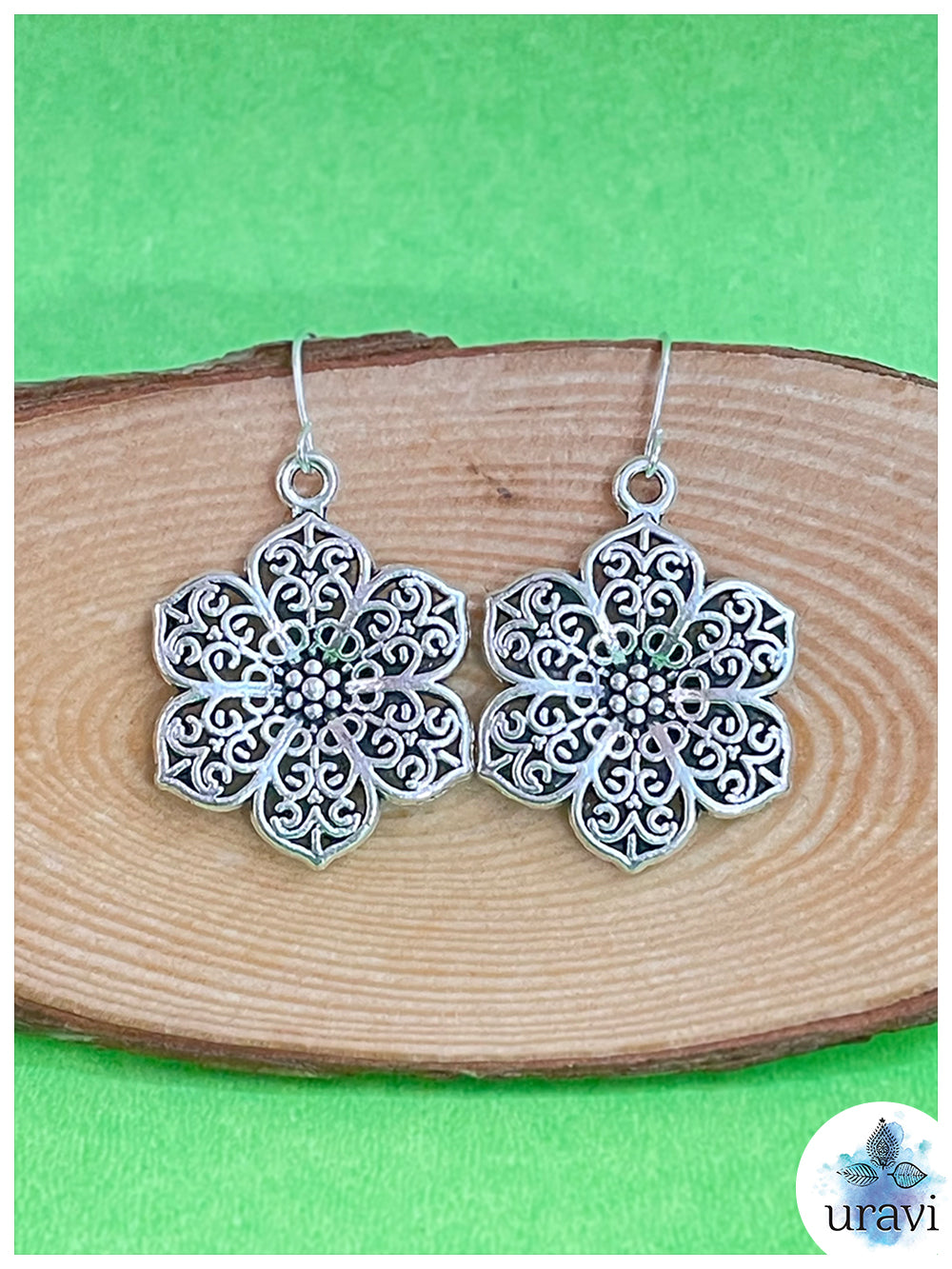 Senorita - Floral Small Dangler Earrings