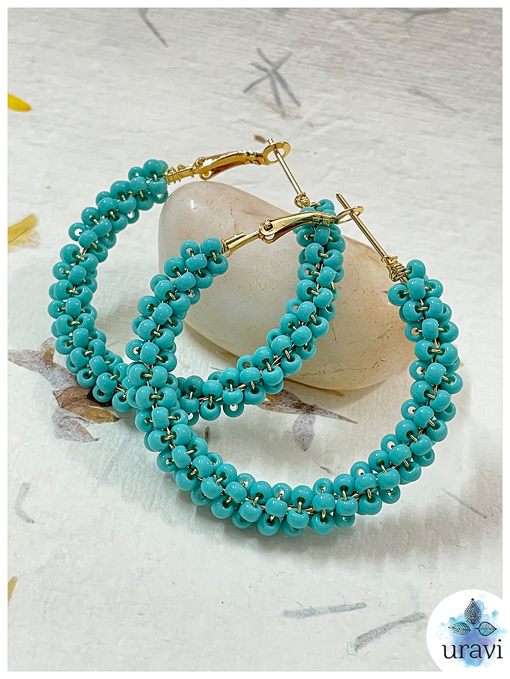 Phulkari Bollywood Style Long Dangler Earrings