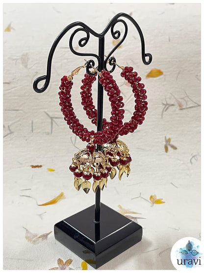 Tashan Bollywood Style Long Dangler Earrings