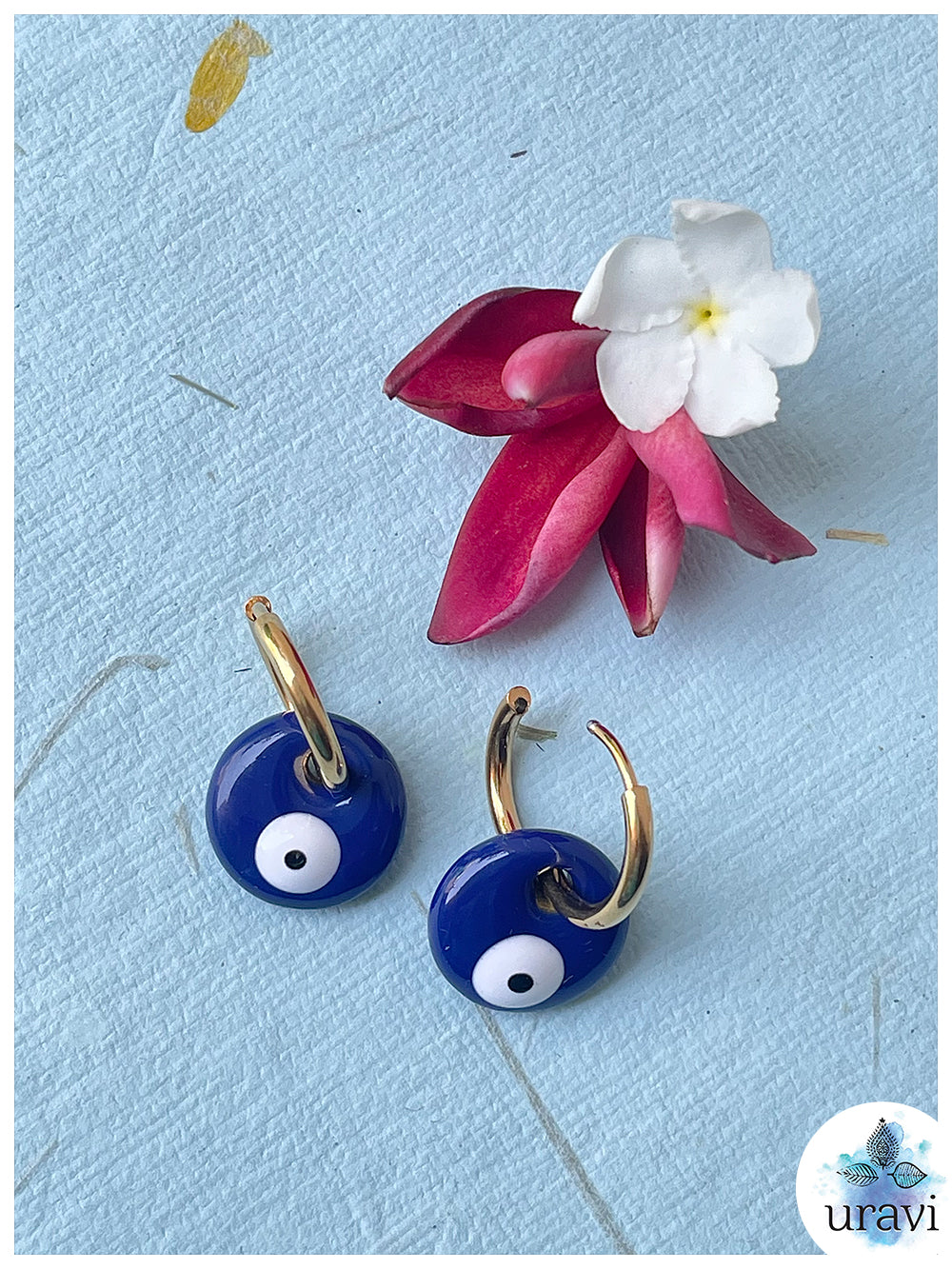 Nazrana Anti-Tarnish Small Dangler Earrings