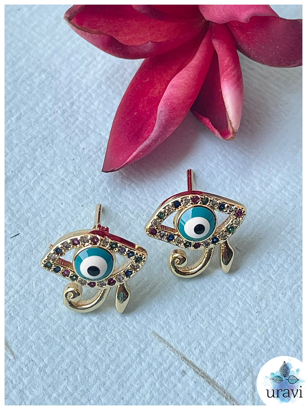 Naina Anti-Tarnish Stud Earrings