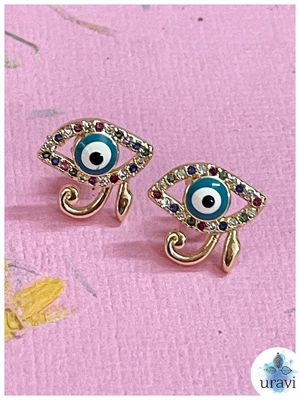 Naina Anti-Tarnish Stud Earrings
