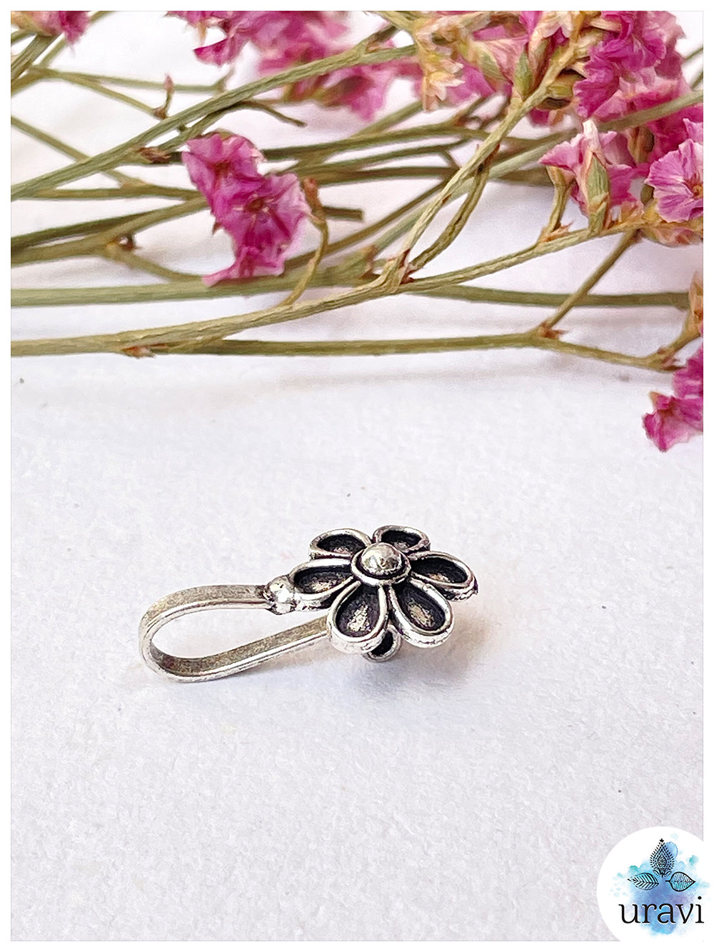 Pushp Nihar - non-piercing Nose Pin