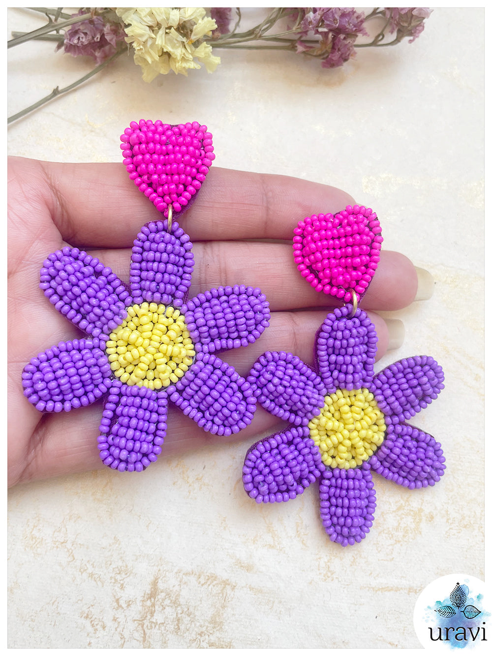 "Gul-Bahaar" Beaded Handmade Earrings