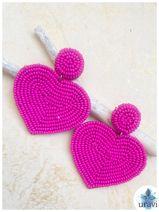 Dilbara Beaded Handmade  Earrings